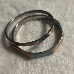Mother of Pearl Bangle Bracelets